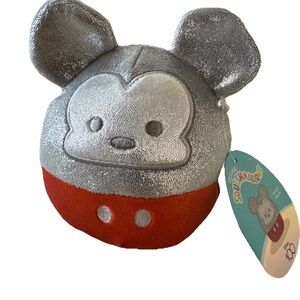 Disney 100th Anniversary Squishmallows - Mickey Mouse Plush Toy 5” NEW!